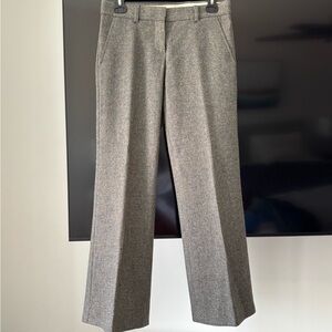 Theory Tweed Pleated Trousers Pants Size 2